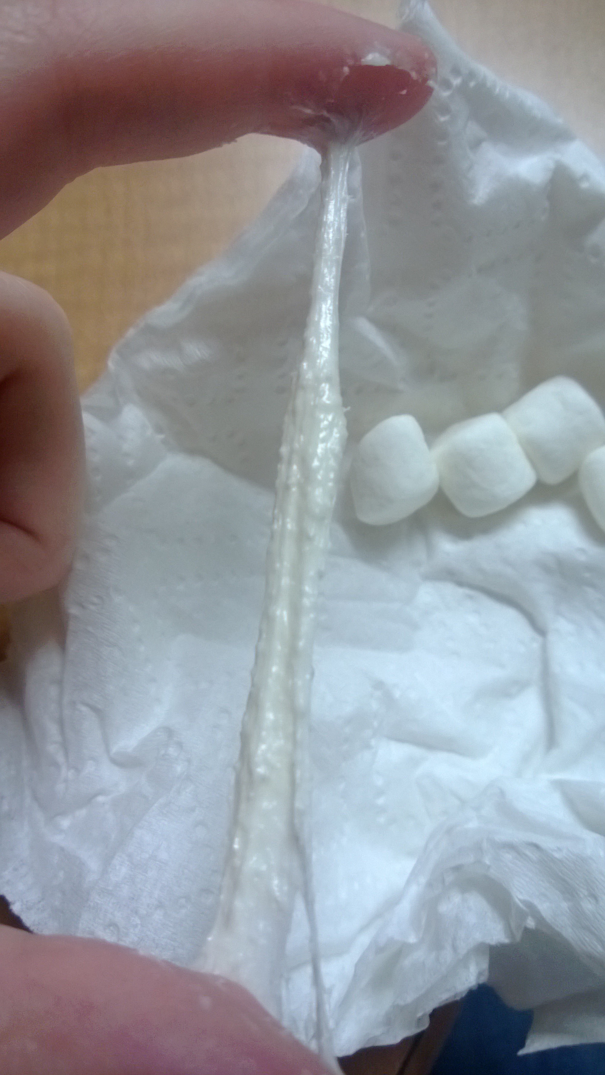 Marshmallow Finger Taffy Total Fluff