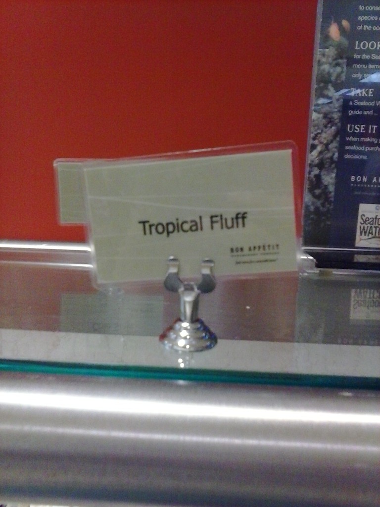 Tropical Fluff Tag
