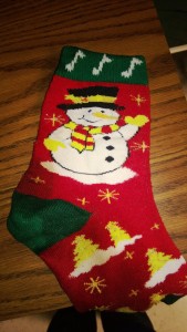 Snowman festive socks