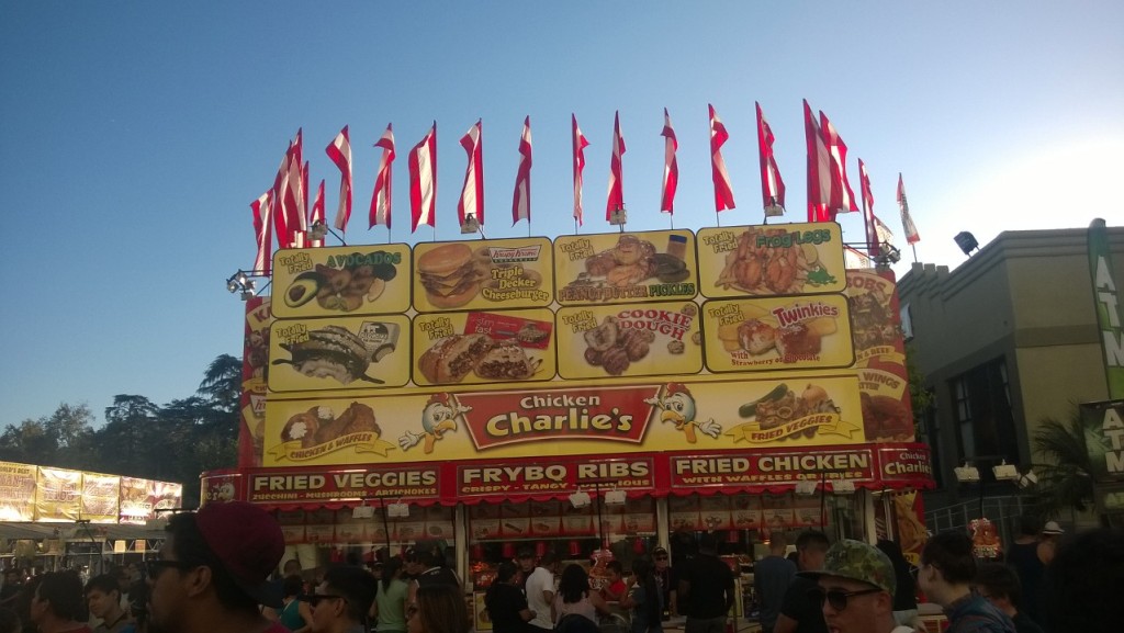 The deep-fried cookie dough might actually be decent.