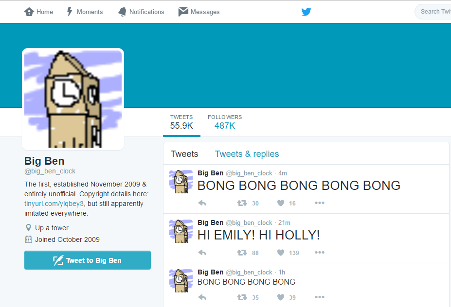 Big Ben Twitter Broke